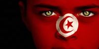 Tunisia Flag Face