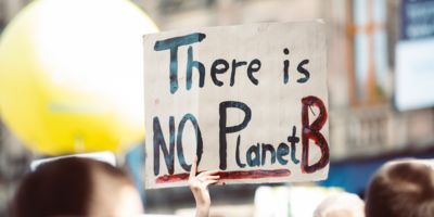 There is no plan b sign during climate march/ CC0 Markus Spiske
