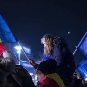 Protest in Romania