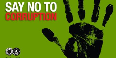 Say no to corruption