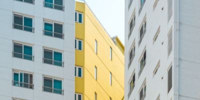 Picture of appartment buildings