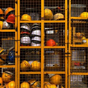 Safety helmets for workers