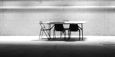 backroom meeting