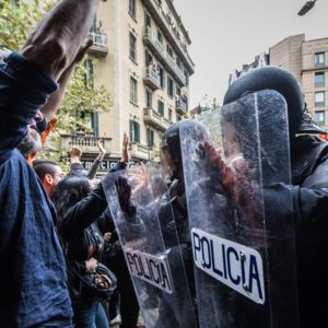 Catalonia police violence