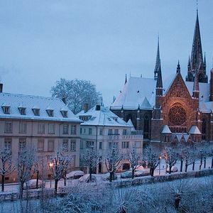 Strasbourg in winter