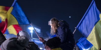 Protest in Romania