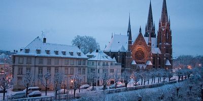Strasbourg in winter