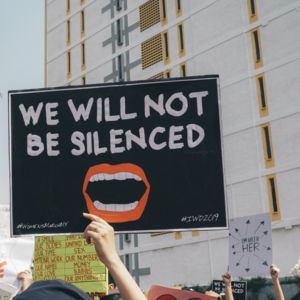 We will not be silenced/ Women's rights