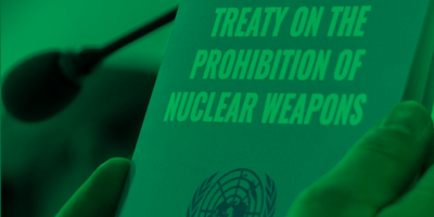 Cover picture of the Treaty on the proliferation of nuclear weapons