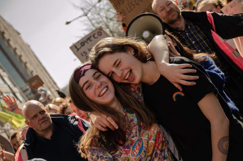 Anuna De Wever and Adélaïde Charlier