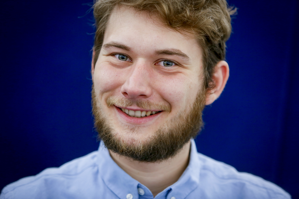 Niklas NIENASS in the EP in Strasbourg/ © European Union 2019 - Source : EP