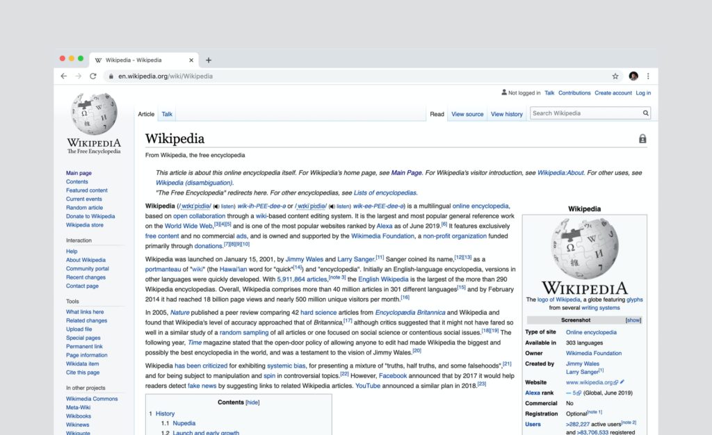 Wikipedia webpage / CC0 luke-chesser