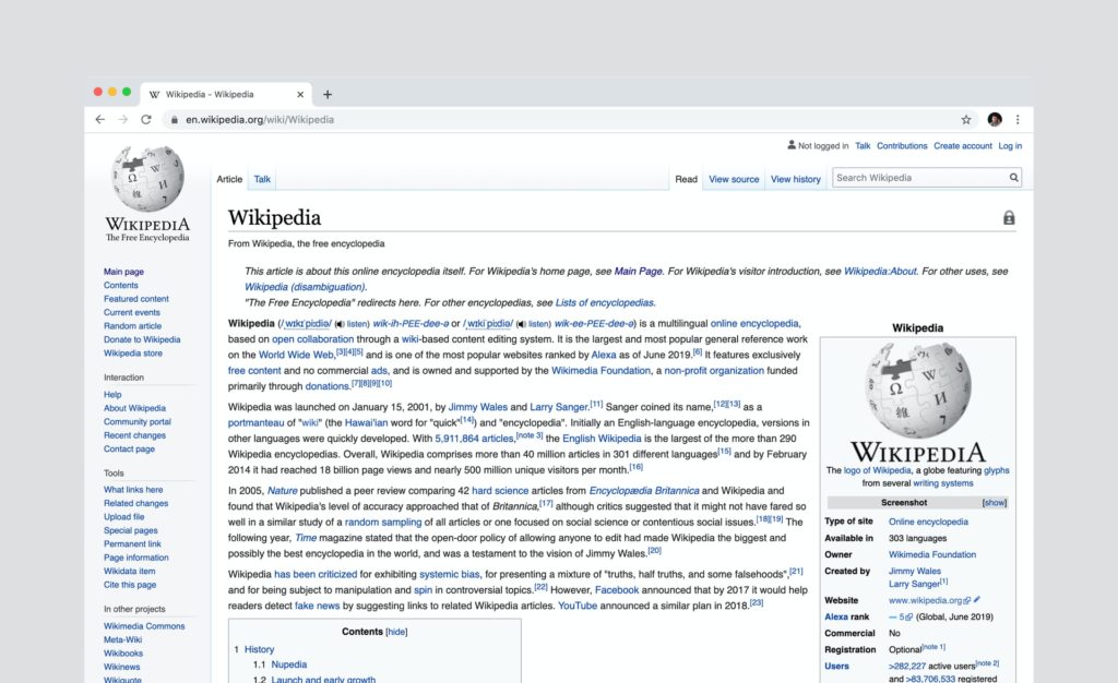 Wikipedia webpage / CC0 luke-chesser