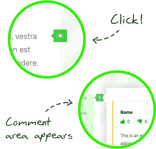 Description inline commenting